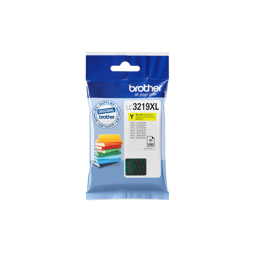 Brother LC-3219XLY ink cartridge Original Yellow Brother LC-3219XLY ink cartridge Original Yellow